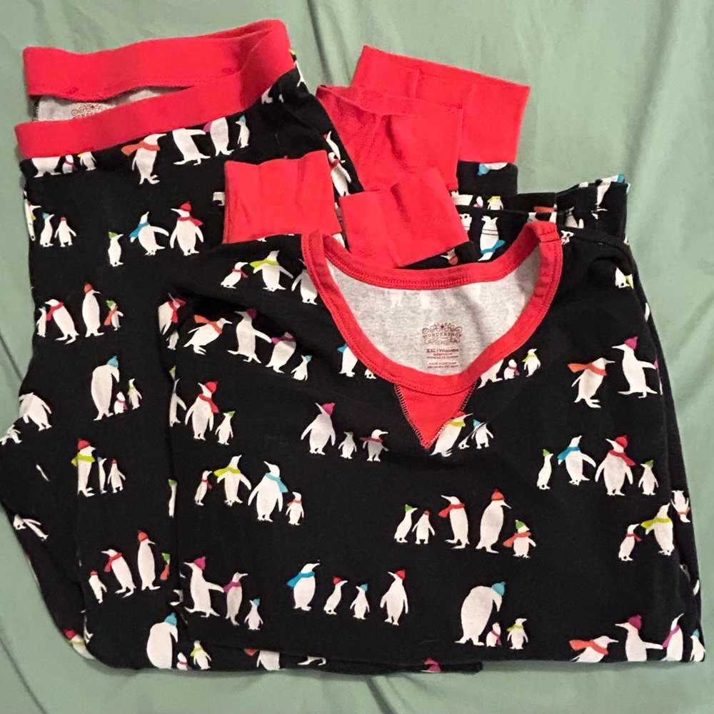 2pc PENGUIN PJs XXL